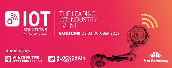 IOT SOLUTIONS WORLD CONGRESS - Barcelona, del 29 al 31 de Octubre de 2019